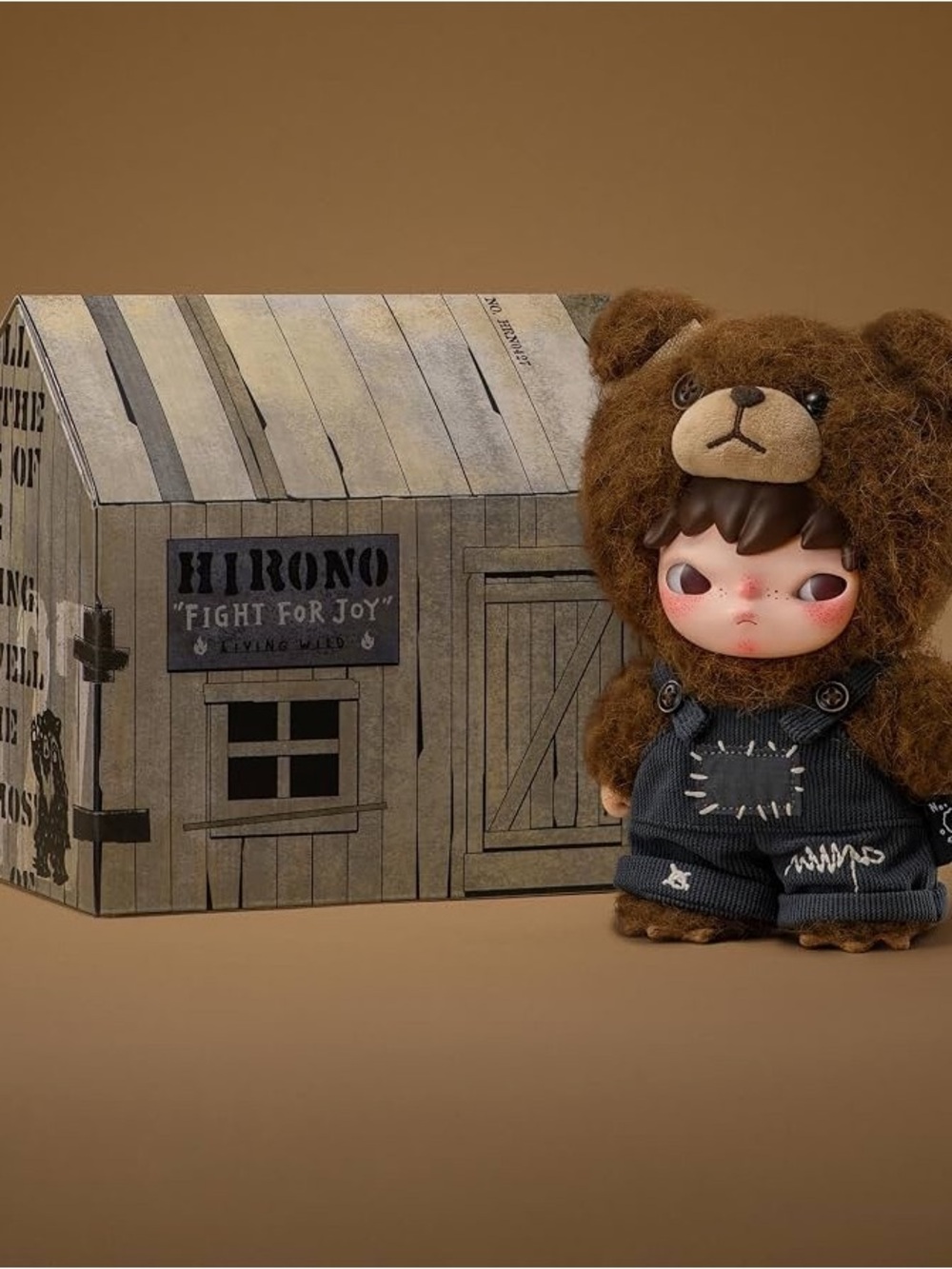 Popmart HIRONO 'Fight for Joy' Plush Figure